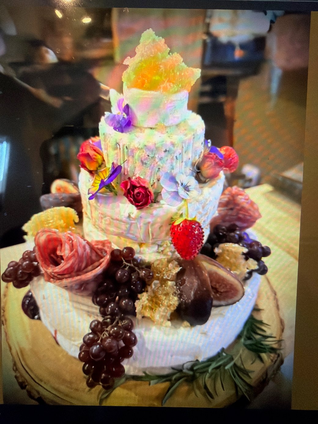 The Farmacy Charcuterie Cake 
