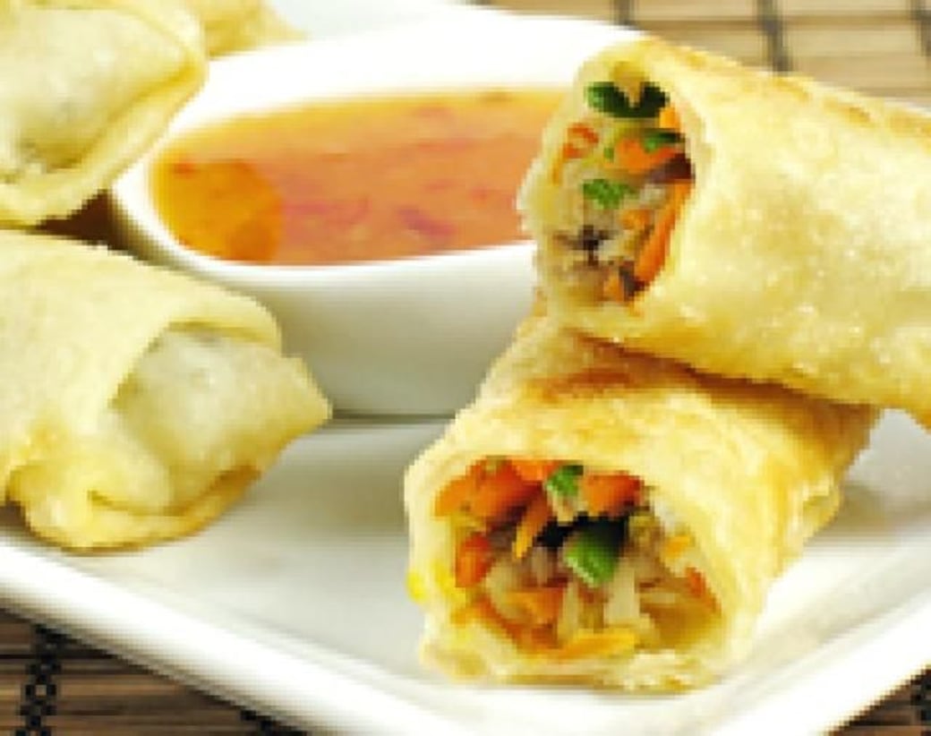 Deep Fried Vg Spirng Rolls (4pcs)