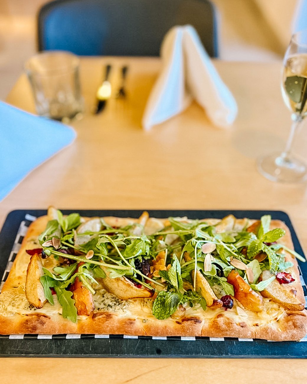 Spiced Pear Flatbread