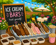 Ice-cream Bars, menu cover image