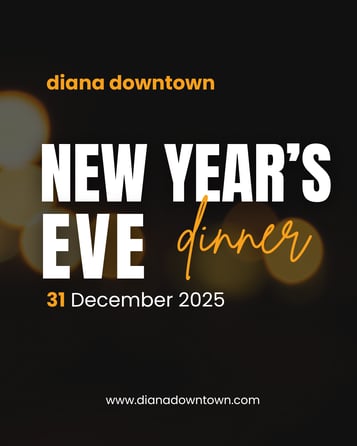 Ring in the New Years with us at DianaDowntown🥂
