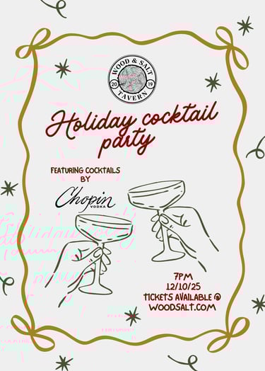4-Course Holiday Cocktail Dinner