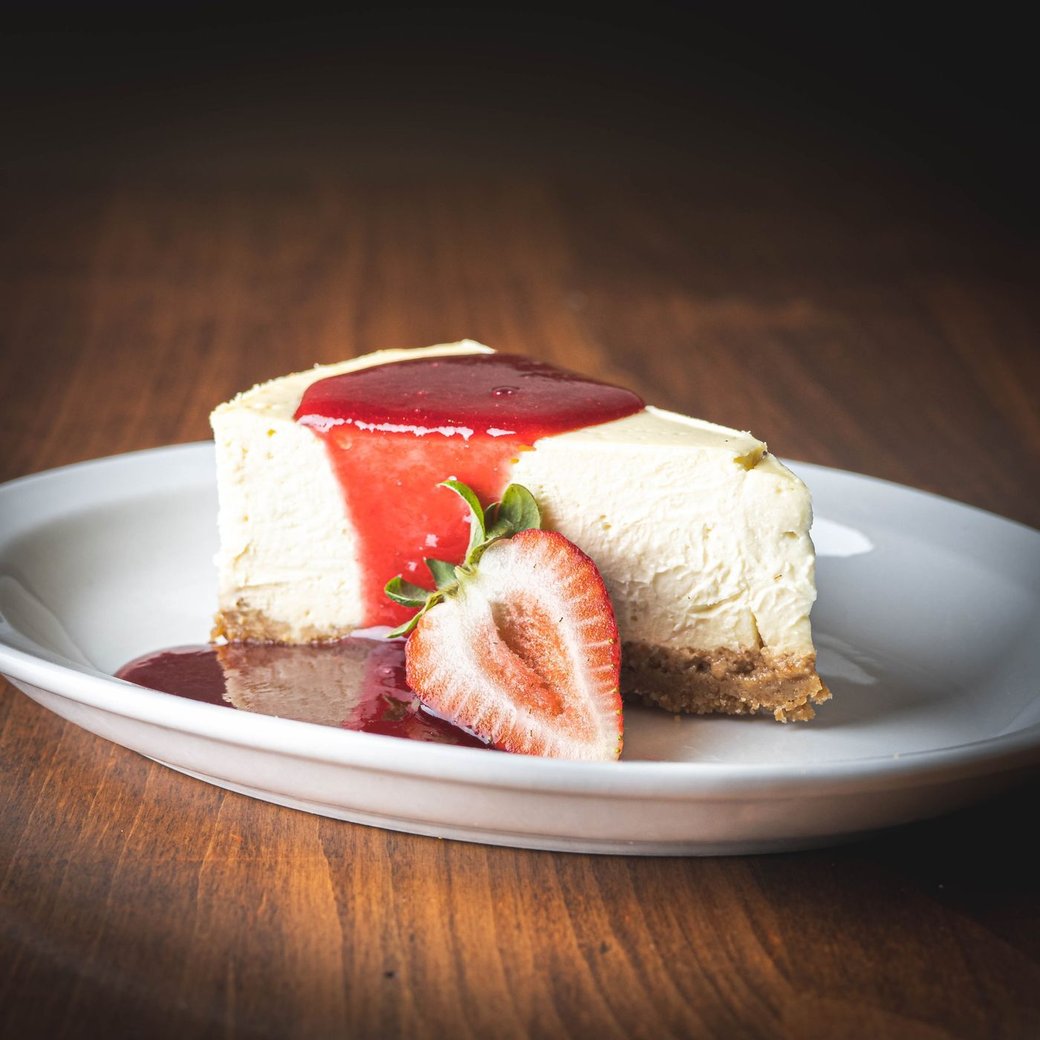 White Chocolate Ricotta Cheesecake
