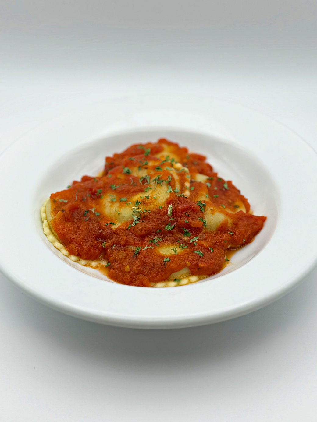 Mushroom Ravioli Tray