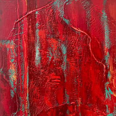 'Unraveled in Red' by Alice Lipping , shop product