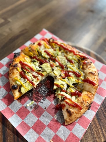 Pizza of the Month - Cheeseburger pizza