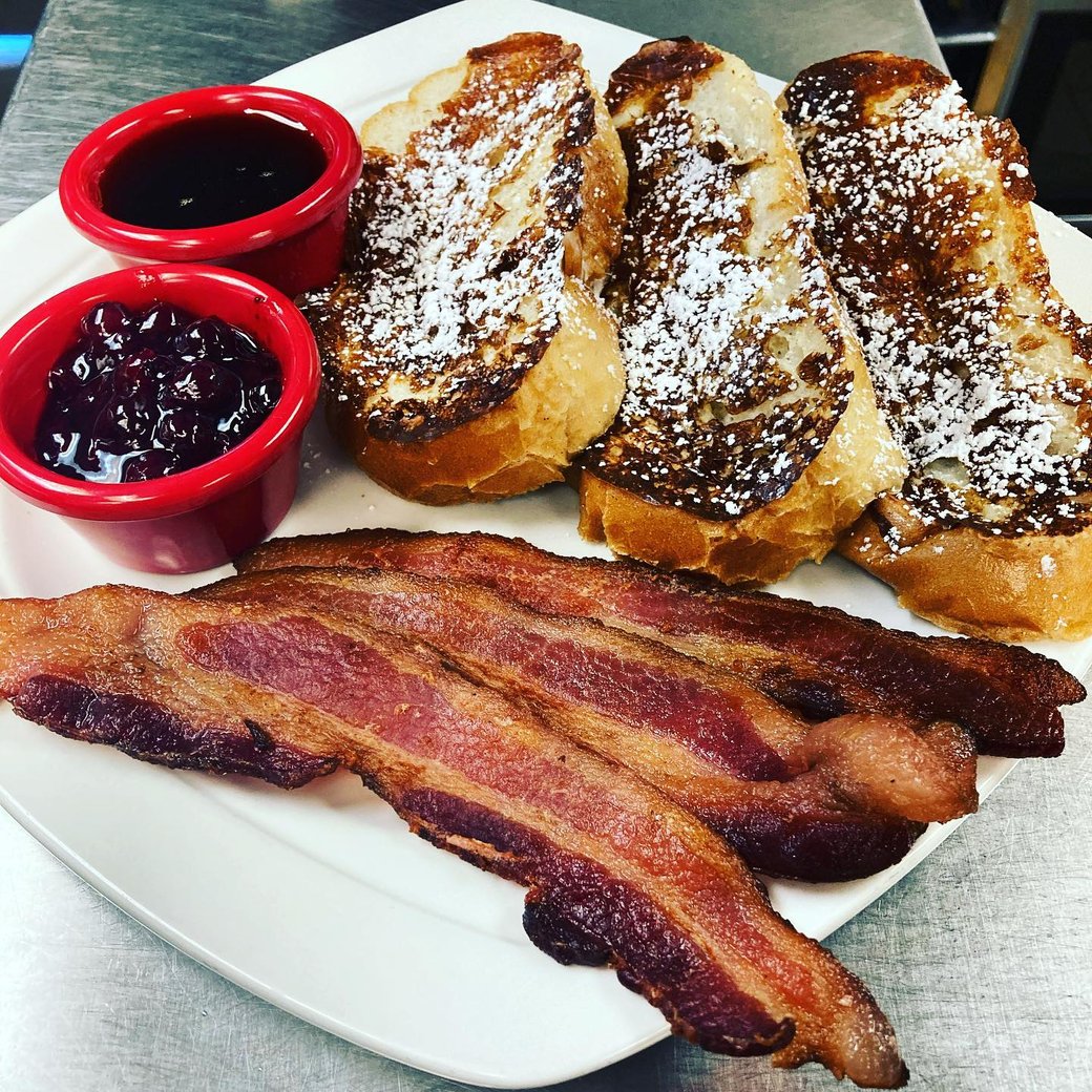 Saskatoon Berry French Toast