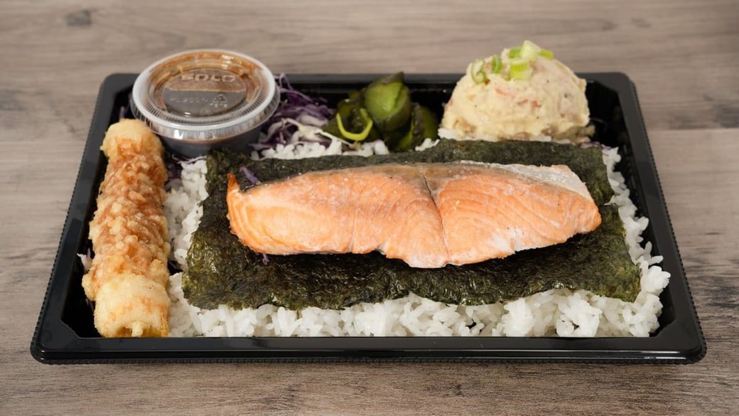 Salmon Bento