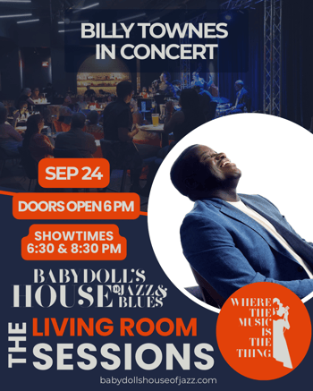 The Living Room Sessions at Babydoll's Presents Pianist Billy Townes in Concert