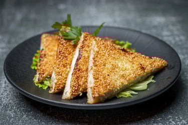 Sesame Prawn Toast