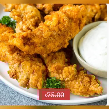 Breaded Chicken Fingers (80-90 pieces) , shop product