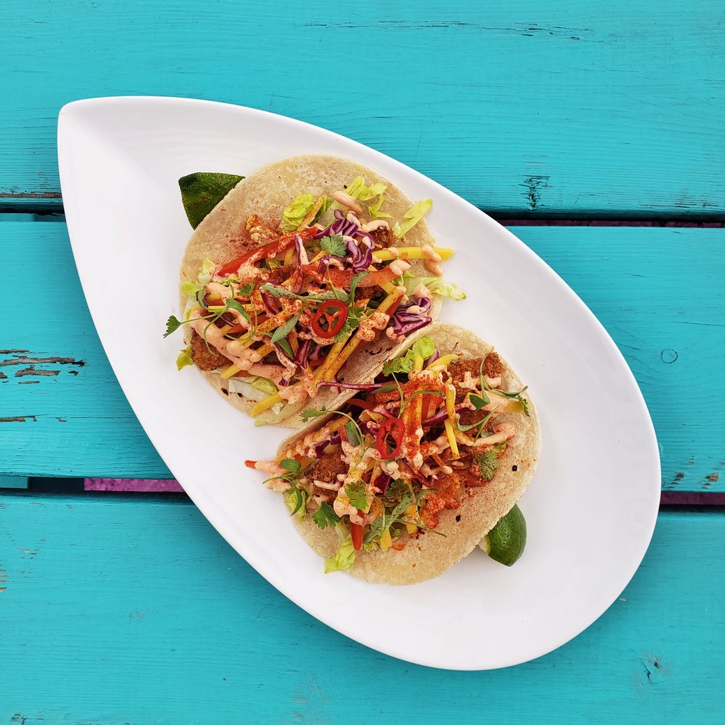 Crispy Fish Tacos (2 per order)