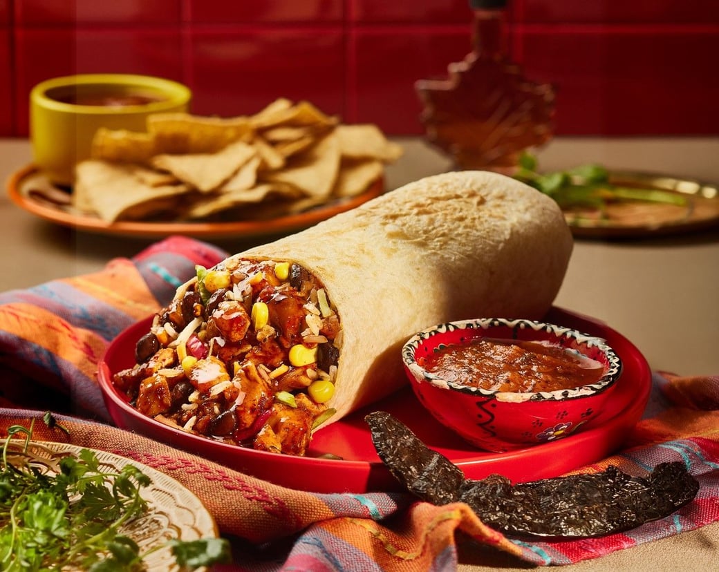 Maple Chipotle Chicken Burrito - Small