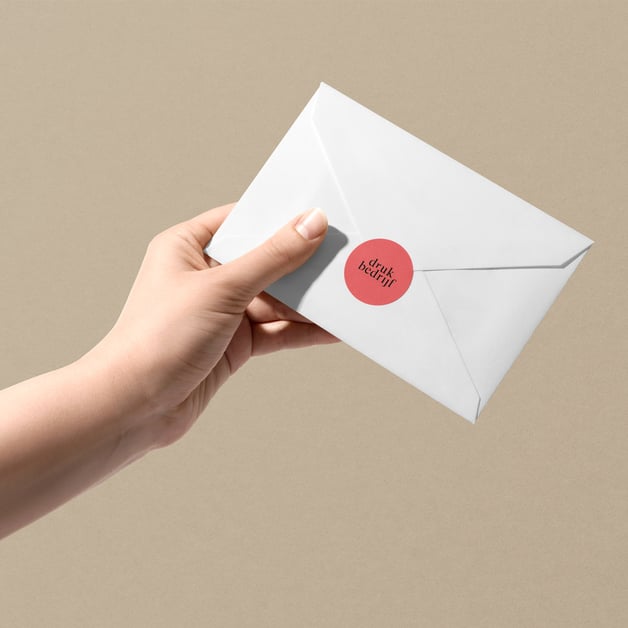 Ronde stickers drukken