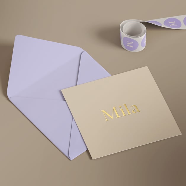 Gepersonaliseerde geboortekaartjes voor kraamfeest