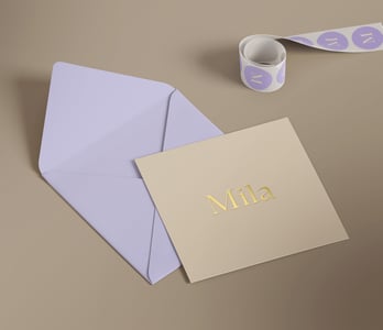 Gepersonaliseerde geboortekaartjes voor kraamfeest