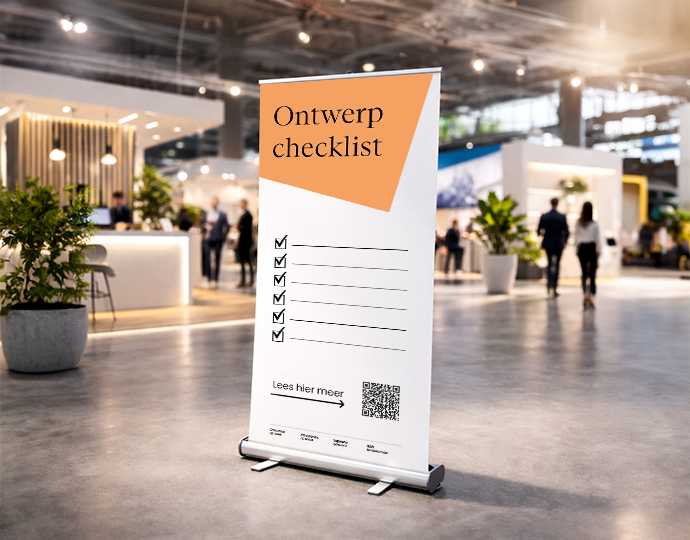 Afbeelding Roll up banner maken: waar moet je op letten?