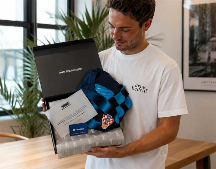Afbeelding Klantcase MatchWornShirt: exclusief maatwerk voor unieke sportitems 