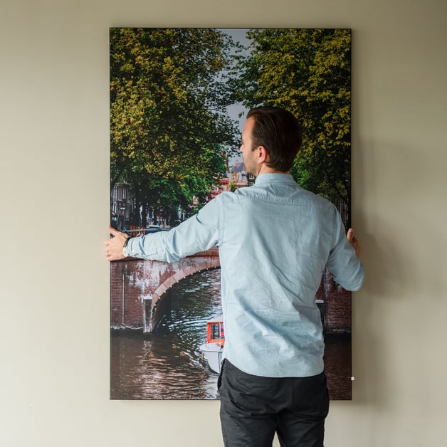 Schilderij op textieldoek