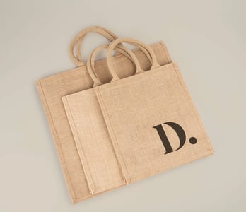 Jute tas bedrukt met eigen logo