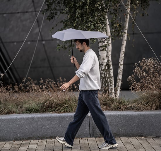 Bedrukte senz paraplu met logo