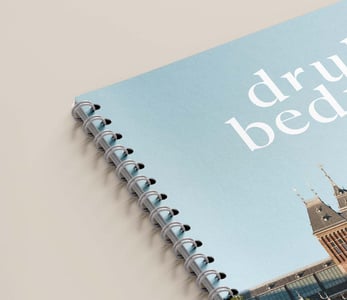 Professionele brochure met wire-o binding