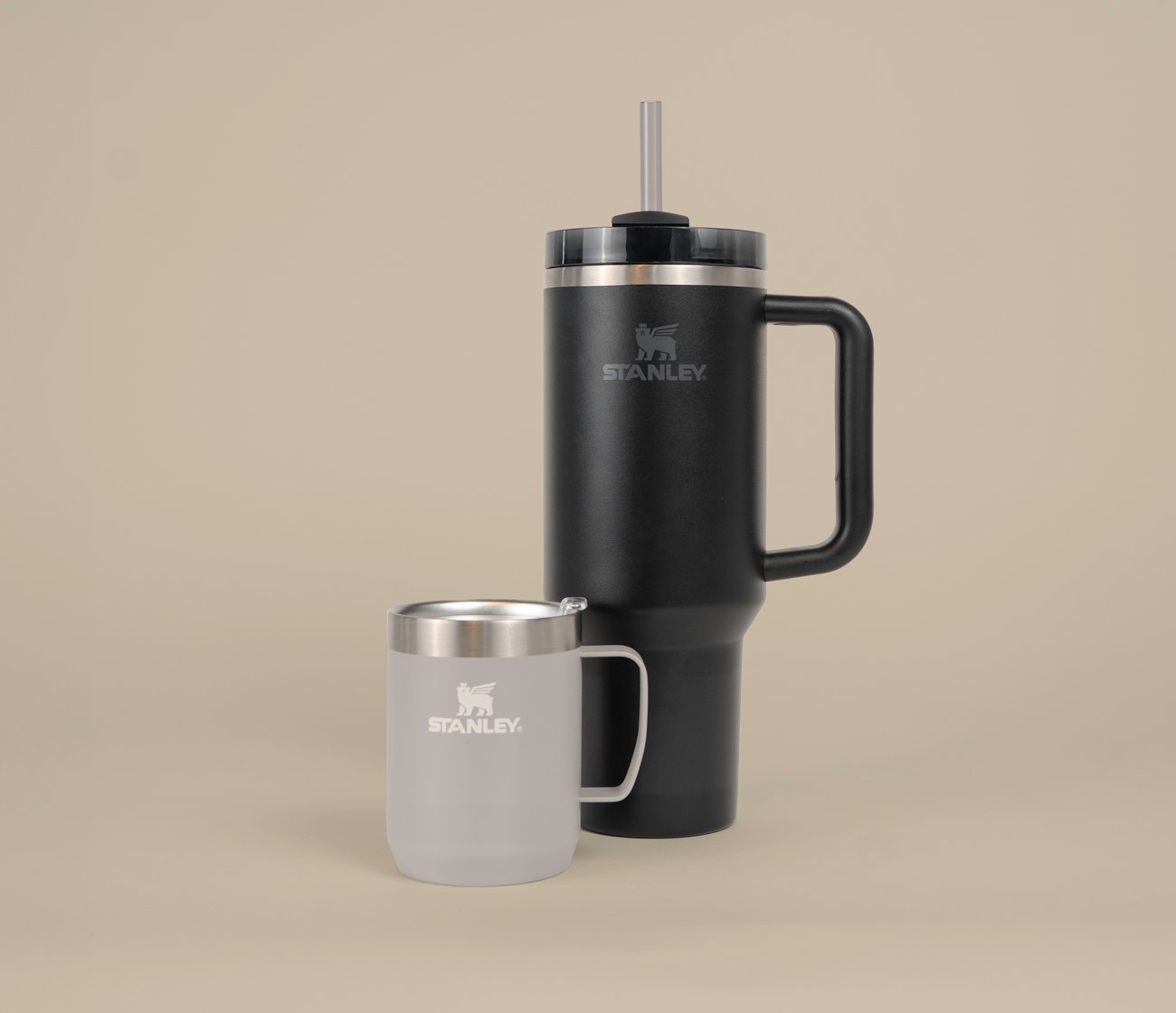stanley waterflessen bedrukken