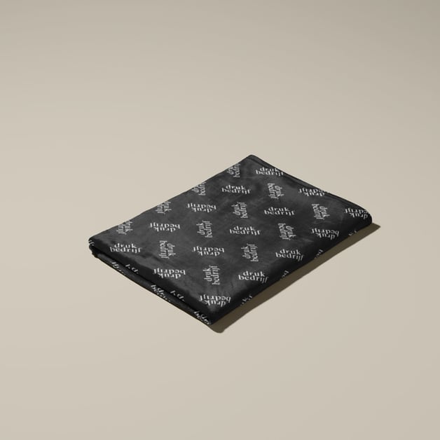 Full color fleecedeken als relatiegeschenk