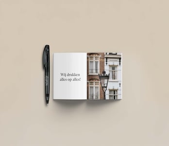 Mini brochure bedrukken voor promotie en marketing