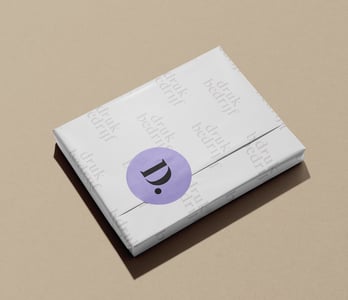 Ronde stickers met logo