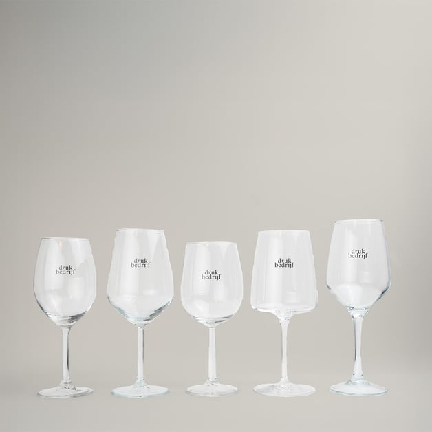 Full color wijnglazen voor horeca en events