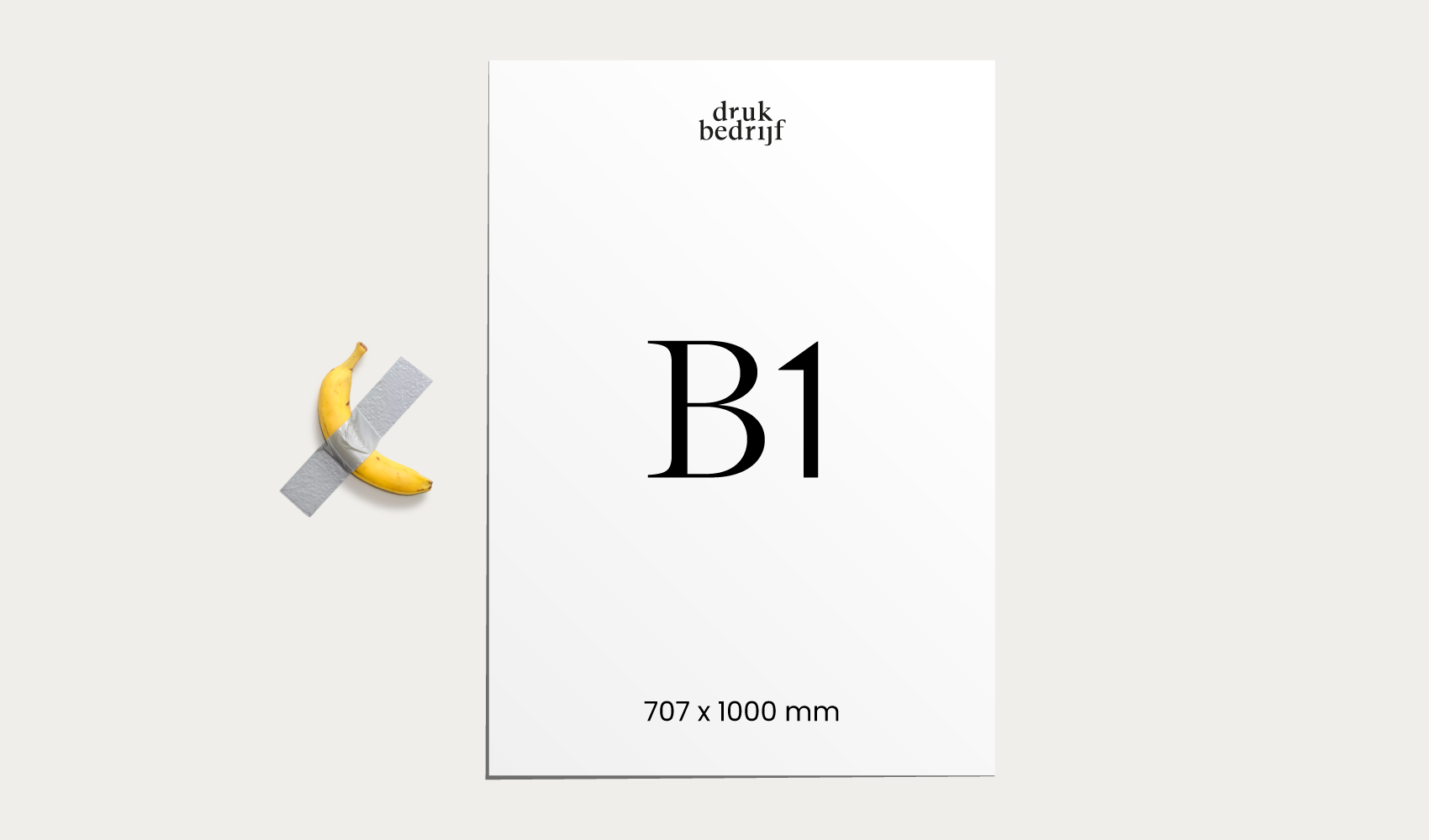 B1 Formaat 707 x 1000 mm