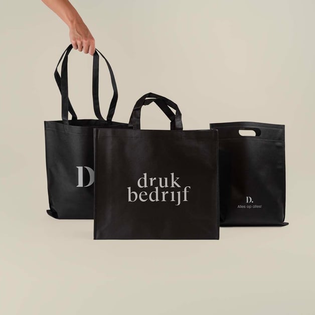 Non-woven tas bedrukt met eigen logo