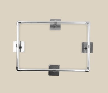 Full color damwand frame voor evenementen