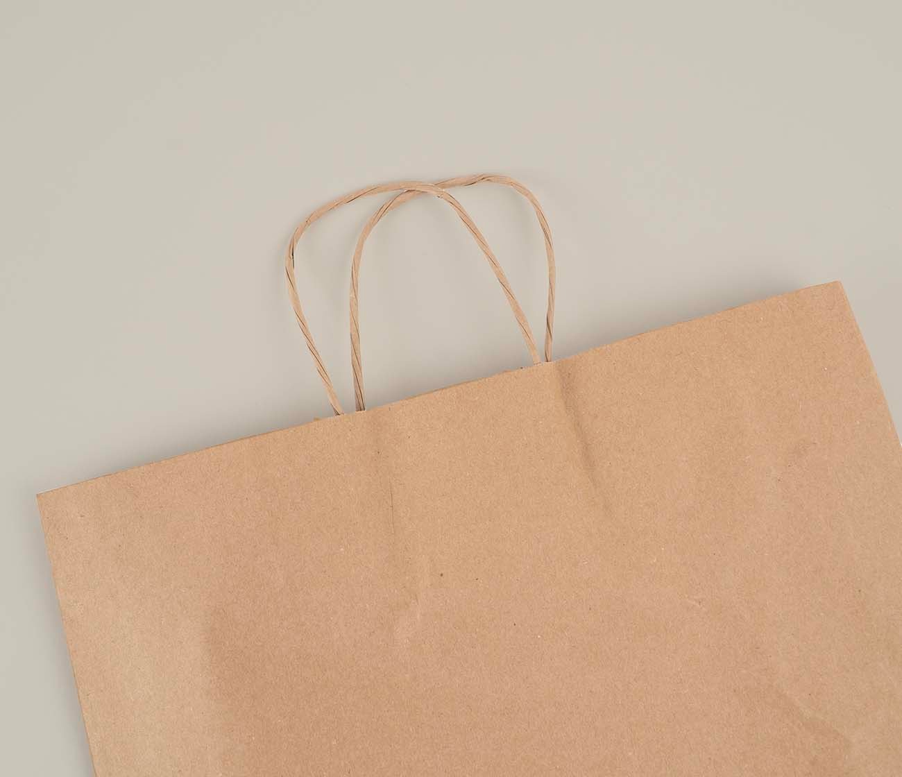 Twisted papieren tas