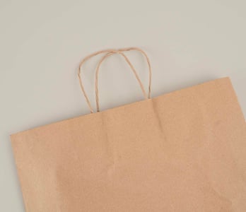 Twisted papieren tas