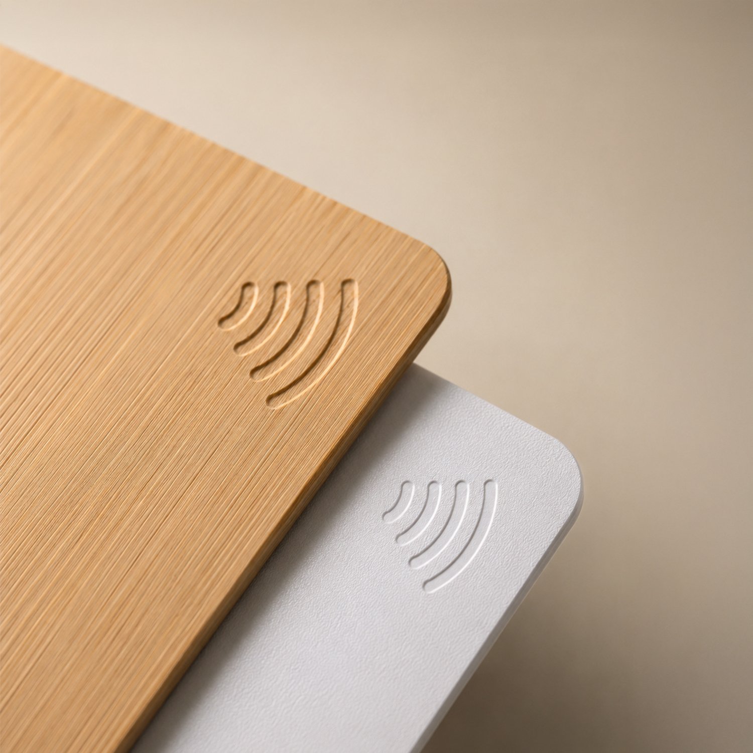 Materiaalsoorten NFC Menukaarten