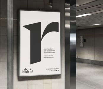 Abri affiche voor evenementen en promotiecampagnes