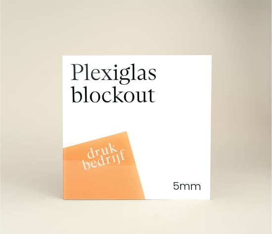 Plexiglas blockout