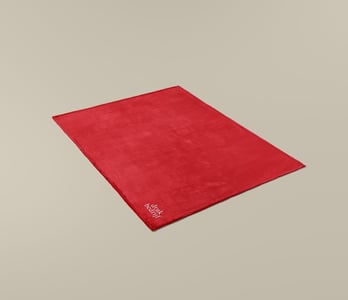 Fleecedeken 240 gram bedrukken met logo