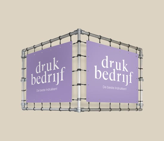 V-frame bedrukken met eigen logo