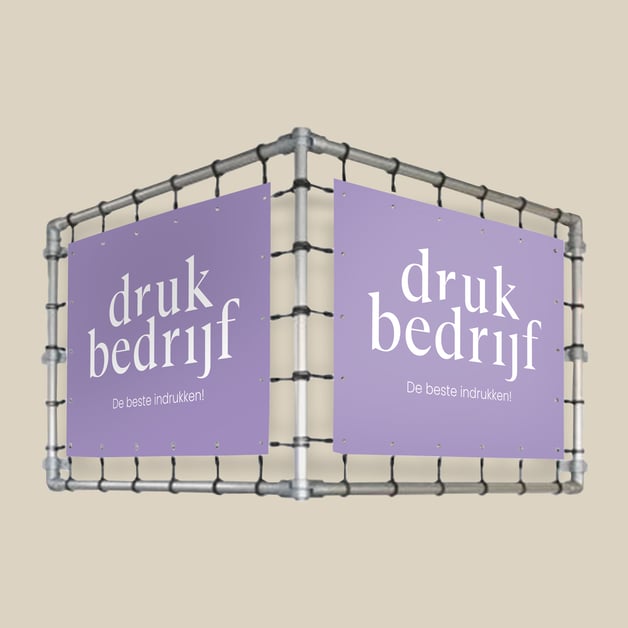 V-frame bedrukken met eigen logo