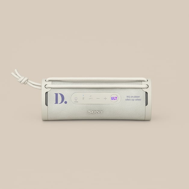 Sony witte bluetooth speaker bedrukken