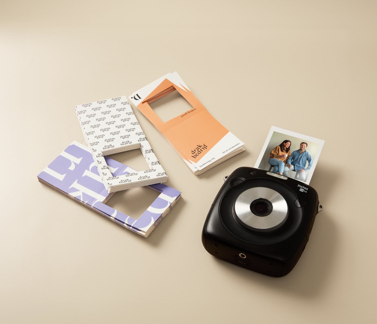 Stickerframes met logo drukken