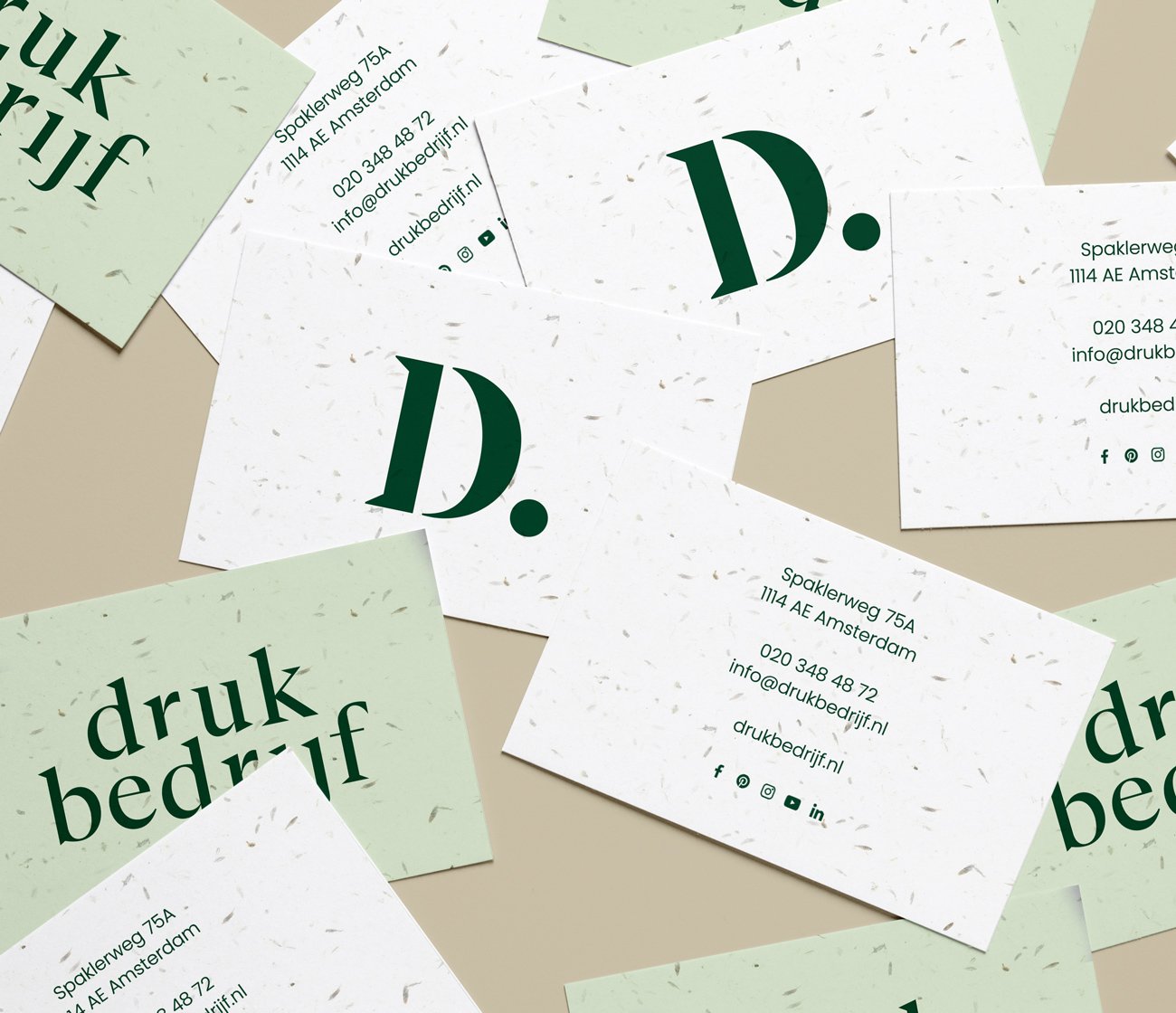 visitekaartjes groeipapier