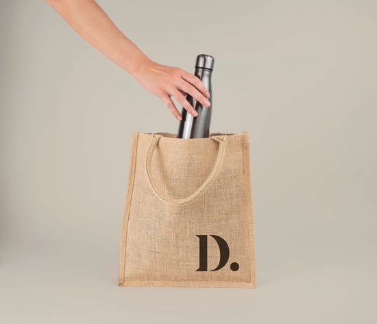 Full color jute tas bedrukken voor marketing