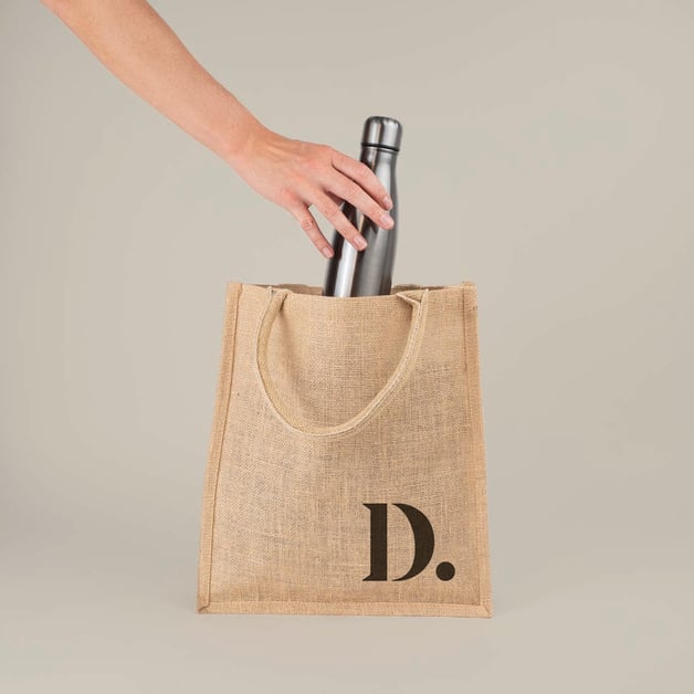 Full color jute tas bedrukken voor marketing