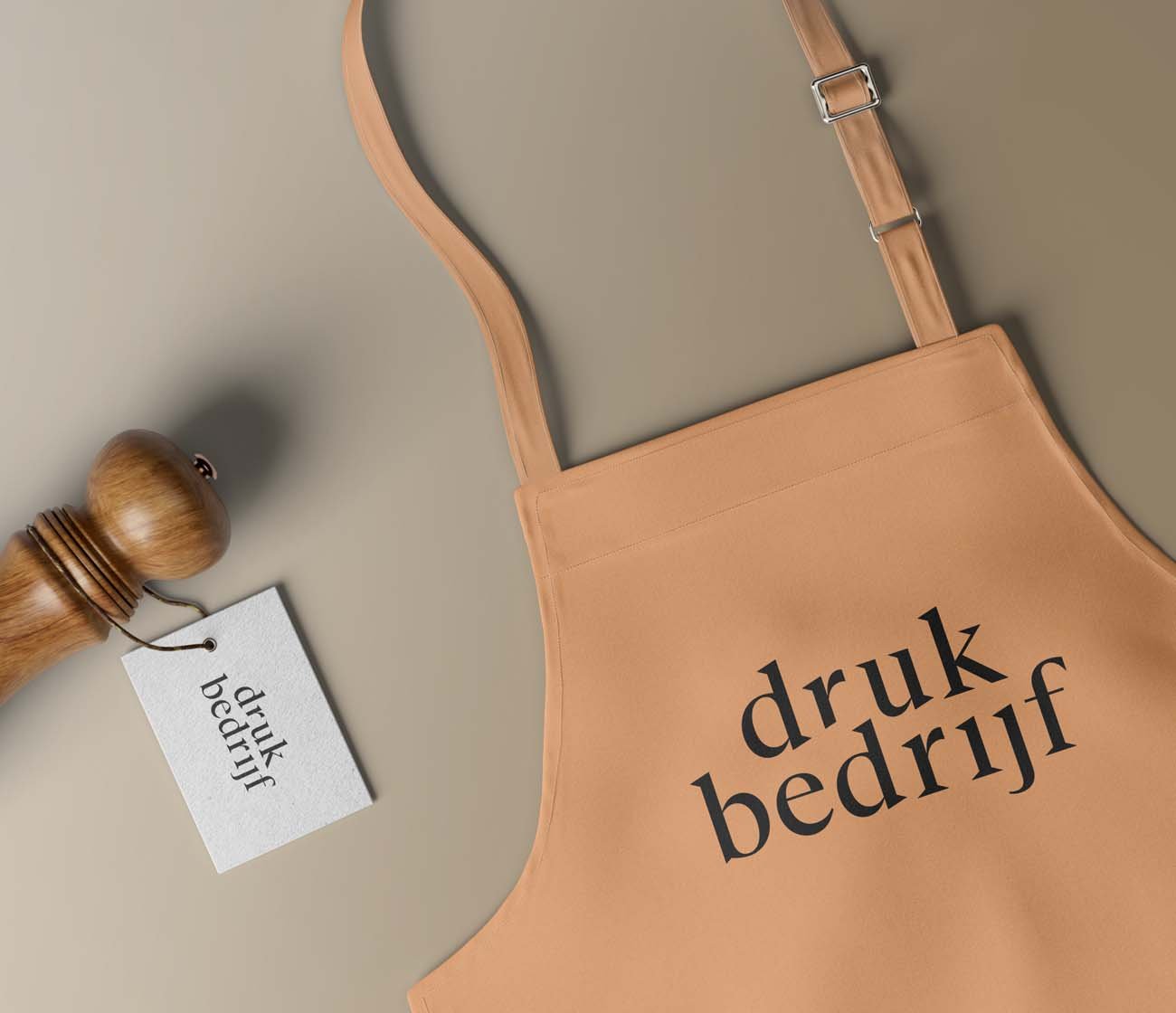 schort bedrukken met logo