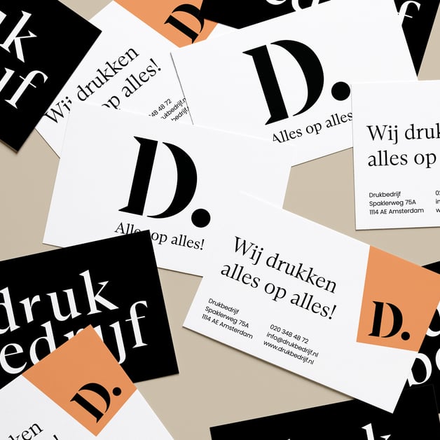 Spoed visitekaartjes