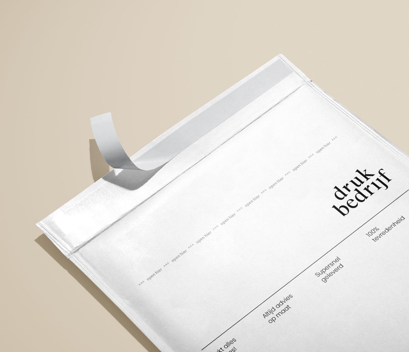 Full color luchtkussen enveloppen voor bestellingen